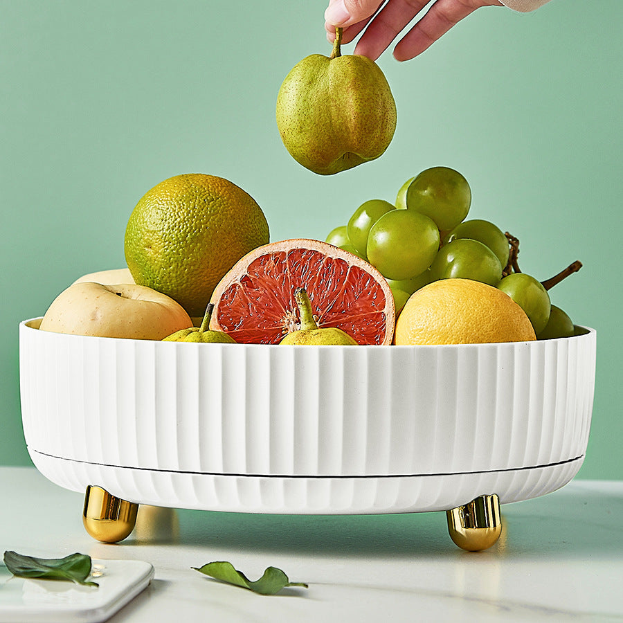 Plastic Cosmetics Rotating Storage Box